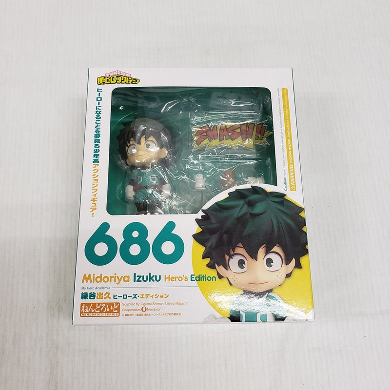 【中古】【開封品】ねんどろいど 緑谷出久 ヒーローズ・エディション 「僕のヒーローアカデミア」＜フィギュア＞（代引き不可）6561
