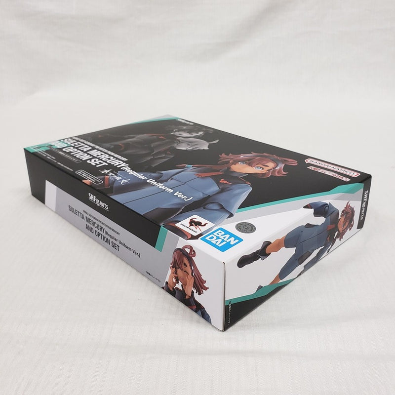 【中古】【開封品】S.H.Figuarts スレッタ・マーキュリー(一般制服Ver.)＆オプションセット 「機動戦士ガンダム 水星の魔女」＜フィギュア＞（代引き不可）6561