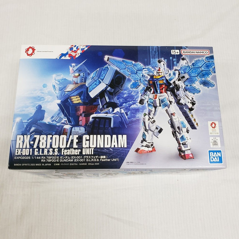 【中古】【未組立】1/144 EXPO2025 RX-78F00/E ガンダム (EX-001 グラスフェザー装備) 「GUNDAM NEXT FUTURE PAVILION」＜プラモデル＞（代引き不可）6561