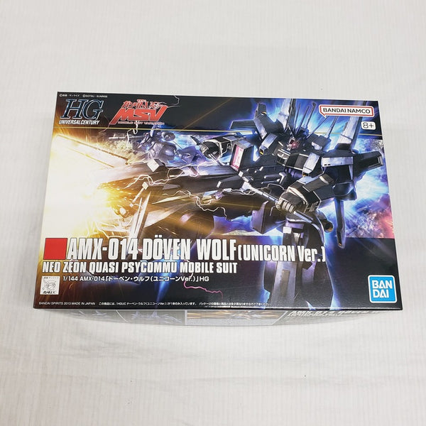 【中古】【未組立】1/144 HGUC AMX-014 ドーベン・ウルフ(ユニコーンVer.) 「機動戦士ガンダムUC MSV」 [5061831]＜プラモデル＞（代引き不可）6561