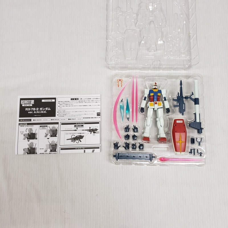 【中古】【開封品】ROBOT魂 〈SIDE MS〉 RX-78-2 ガンダム ver. A.N.I.M.E.(再販版) 「機動戦士ガンダム」＜フィギュア＞（代引き不可）6561