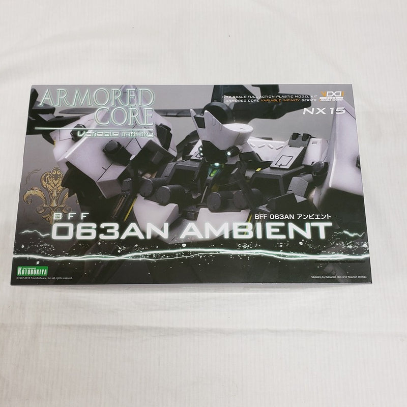 【中古】【未組立】1/72 BFF 063AN アンビエント「アーマード・コア フォーアンサー」 ヴァリアブル.インフィニティ.シリーズ＜プラモデル＞（代引き不可）6561