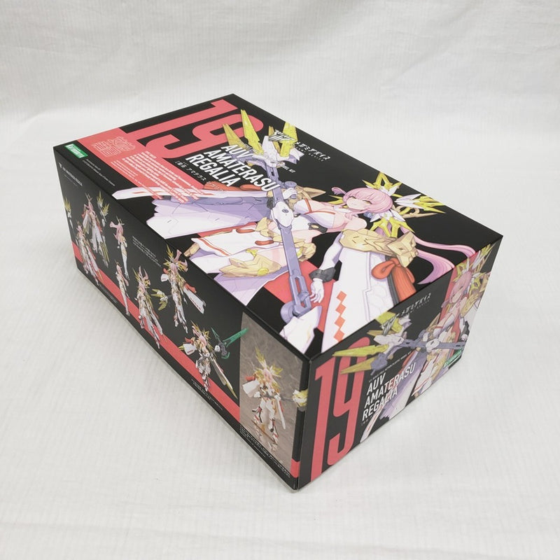 【中古】【未組立】【特典付】1/1 皇巫 アマテラス レガリア 「メガミデバイス」特典『無色クリアー武装パーツセット』＜プラモデル＞（代引き不可）6561
