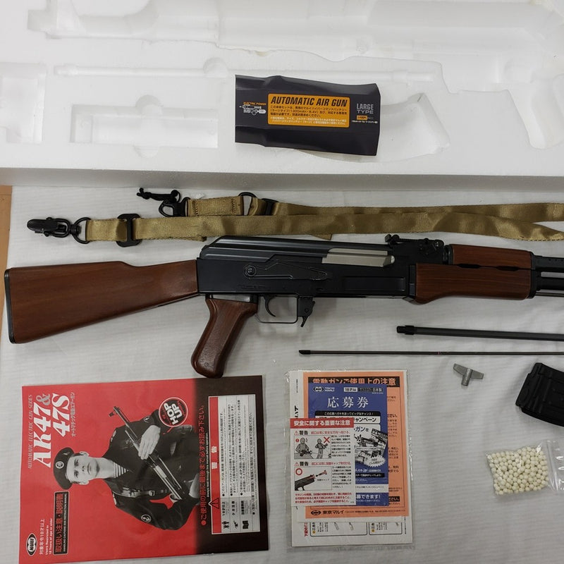 【中古】【開封品】電動ガン AK47 東京マルイ No.22 ガンスリング付属＜ミリタリー＞（代引き不可）6561