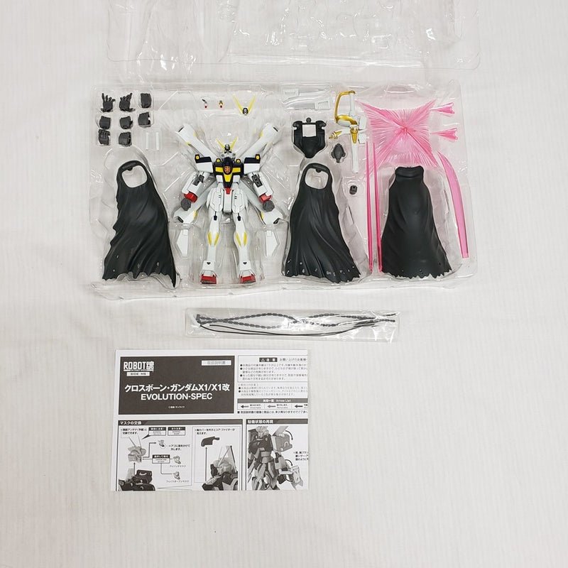 【中古】【開封品】ROBOT魂 ＜SIDE MS＞ クロスボーン・ガンダム X1/X1改 EVOLUSION SPEC＜フィギュア＞（代引き不可）6561