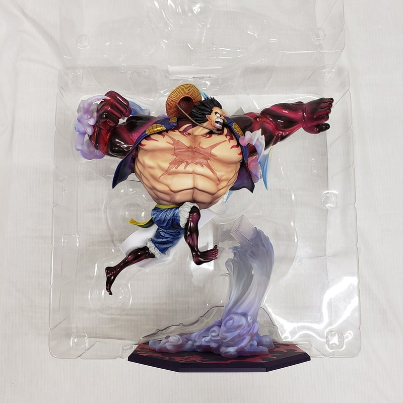 【中古】【開封品】Portrait.Of.Pirates ワンピース “SA-MAXIMUM” モンキー・D・ルフィ ギア“4” 「弾む男」Ver.2 完成品＜フィギュア＞（代引き不可）6561