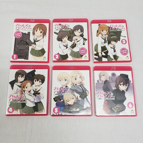 【中古】【開封品】【セット】ガールズ＆パンツァー Blu-ray 全6巻＜Blu-ray＞（代引き不可）6561