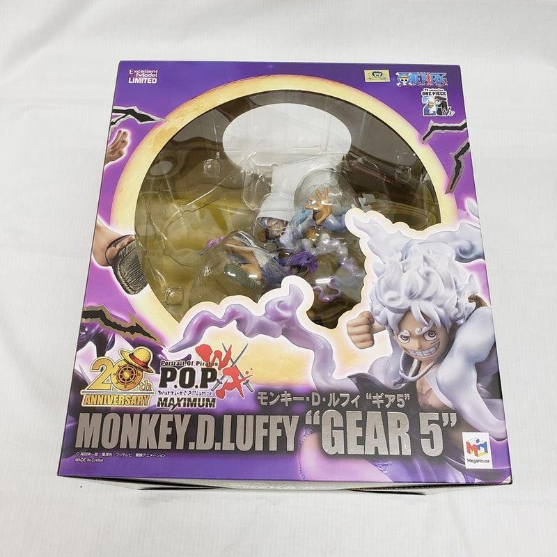 【中古】【開封品】モンキー・D・ルフィ ギア“5” 「ワンピース」 Portrait.Of.Pirates ワンピース“WA-MAXIMUM”＜フィギュア＞（代引き不可）6561