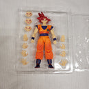 【中古】【開封品】S.H.Figuarts スーパーサイヤ人ゴッド孫悟空-正しき心がもたらすサイヤ人の神- 「ドラゴンボール超」＜フィギュア＞（代引き不可）6561