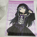 【中古】【開封品】暁美ほむら 描き下ろし等身大タペストリー ゴシックドレスver. 劇場版 魔法少女まどか☆マギカ＜コレクターズアイテム＞（代引き不可）6561