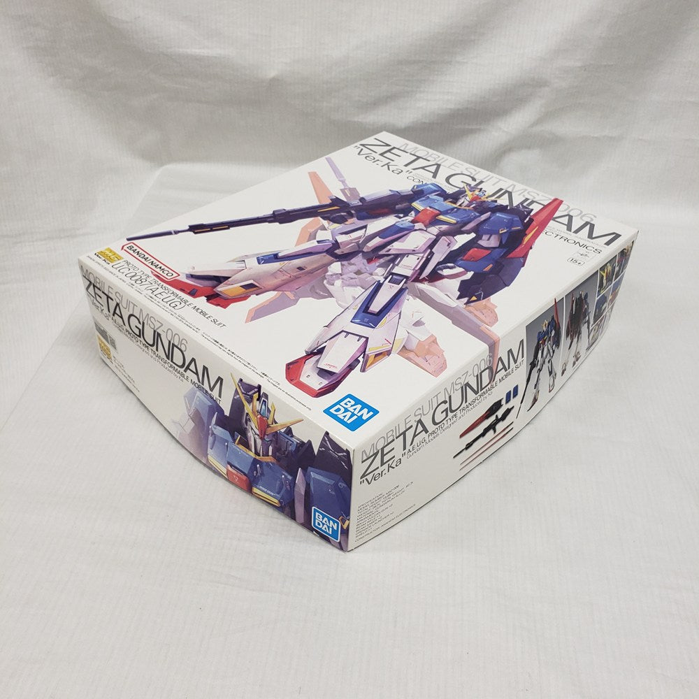 中古】【未組立】1/100 MG MSZ-006 ゼータガンダム Ver.Ka 「機動戦士Z