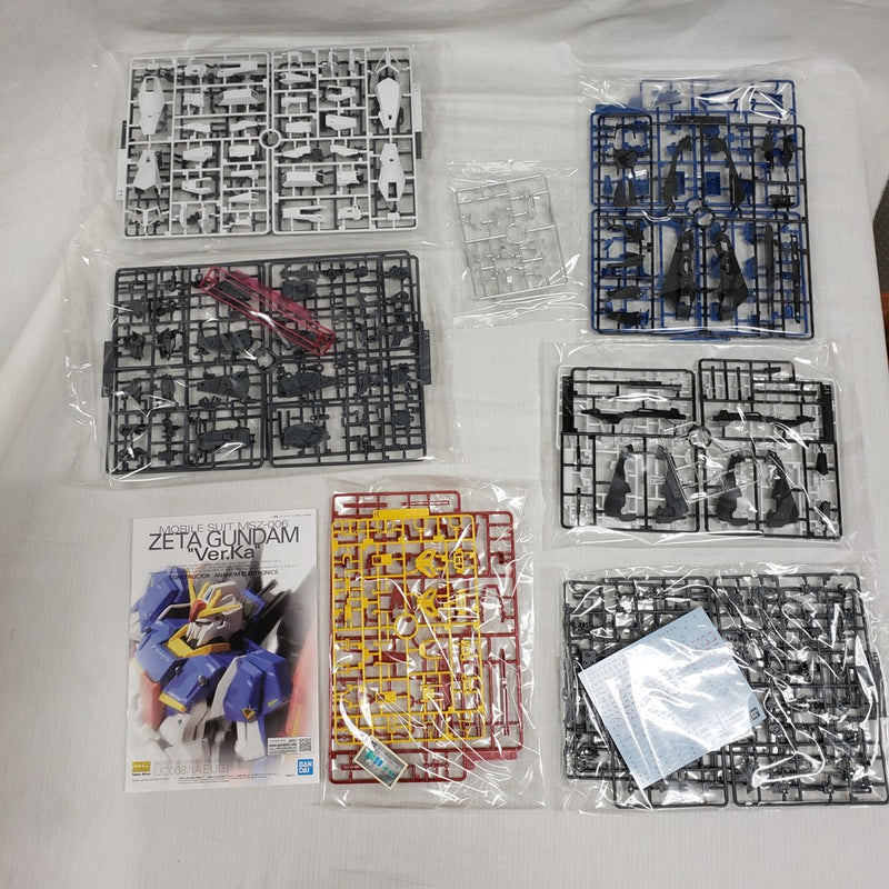 中古】【未組立】1/100 MG MSZ-006 ゼータガンダム Ver.Ka 「機動戦士Z
