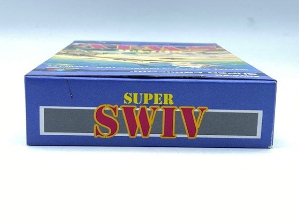 中古】【箱説あり】【動作確認済】スーパーファミコンソフト スーパースウィヴ（SWIV） アンケートあり＜レトロゲーム＞（代引き不可）657