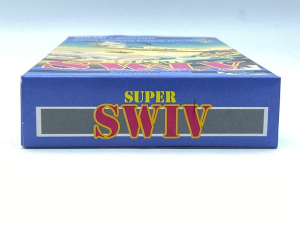 【中古】【箱説あり】【動作確認済】スーパーファミコンソフト スーパースウィヴ（SWIV） アンケートあり＜レトロゲーム＞（代引き不可）6572