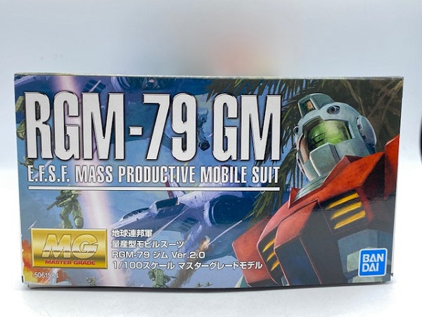 【中古】【未組立】MG RGM-79 ジム ver.2.0 1/100 「機動戦士ガンダム」 ＜プラモデル＞（代引き不可）6572