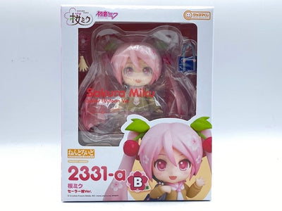 【中古】【未開封】ねんどろいど 桜ミク セーラー服 Ver. 「グッスマくじ 桜ミク“2024”」 B賞 フィギュア＜フィギュア＞（代...