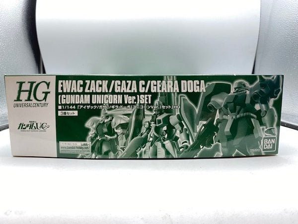 【中古】【未組立】HGUC アイザック/ガザC/ギラ・ドーガ(ユニコーンVer.) 3機セット 1/144 「機動戦士ガンダムUC」 プレミアムバンダイ限定＜プラモデル＞（代引き不可）6572