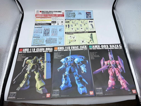 【中古】【未組立】HGUC アイザック/ガザC/ギラ・ドーガ(ユニコーンVer.) 3機セット 1/144 「機動戦士ガンダムUC」 プレミアムバンダイ限定＜プラモデル＞（代引き不可）6572