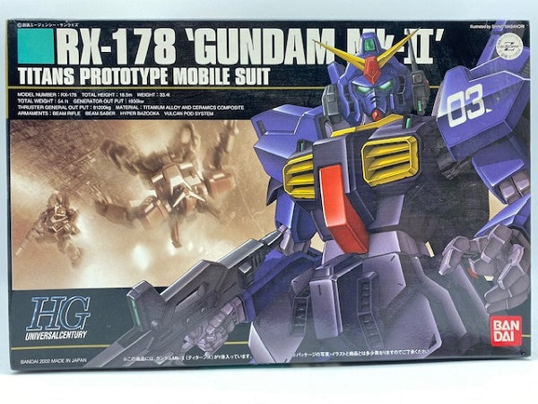 【中古】【未組立】HGUC RX-178 ガンダムMk-II(ティターンズ) 1/144 「機動戦士Zガンダム」 ＜プラモデル＞（代引き不可）6572