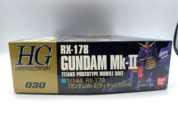 中古】【未組立】HGUC RX-178 ガンダムMk-II(ティターンズ) 1/144 「機動戦士Zガンダム」 ＜プラモデル＞（代引き不可