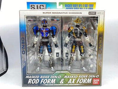 【中古】【未開封】 S.I.C. LIMITED 仮面ライダー電王 ロッドフォーム＆アックスフォーム 「仮面ライダー電王」＜フィギュア...