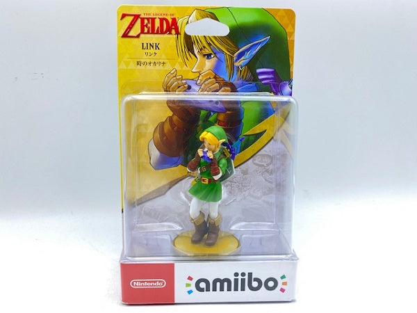 【中古】【未開封】amiibo リンク【時のオカリナ】(ゼルダの伝説シリーズ)＜フィギュア＞（代引き不可）6572