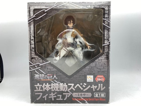 【中古】【未開封】 ミカサ・アッカーマン 「進撃の巨人」 立体機動スペシャルフィギュア〜ミカサ〜 箱ダメージあり＜フィギュア＞（代引き...