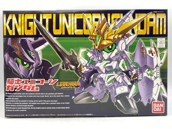 【中古】【未組立】BB騎士ユニコーンガンダム BB戦士 LEGEND 「SDガンダム外伝」 プラモデル＜プラモデル＞（代引き不可）6572