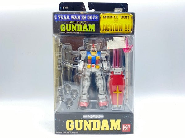 【中古】【未開封】MS IN ACTION!! ガンダム 「機動戦士ガンダム」＜フィギュア＞（代引き不可）6572