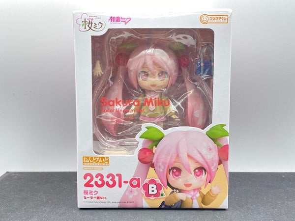 【中古】【開封品】ねんどろいど 桜ミク セーラー服 Ver. 「グッスマくじ 桜ミク“2024”」 B賞 フィギュア＜フィギュア＞（代引き不可）6572