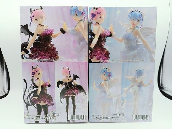 【中古】【未開封】【2点セット】レム＆ラム 「Re：ゼロから始める異世界生活」 ESPRESTO-Clear＆Dressy- Special color ver.＜フィギュア＞（代引き不可）6572