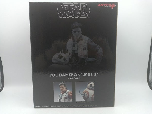 【中古】【未開封】ARTFX+ ポー・ダメロン ＆ BB-8 2パック 「スター・ウォーズ/フォースの覚醒」 1/10 PVC製塗装済み簡易組立キット＜フィギュア＞（代引き不可）6572