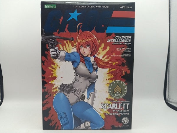 【中古】【未開封】スカーレット スカイブルー 限定版 「G.I.ジョー」 G.I. JOE美少女 1/7 PVC製塗装済み完成品 フィギュア＜フィギュア＞（代引き不可）6572