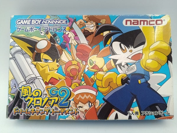 【中古】【開封品】GBAソフト　風のクロノアG2〜ドリームチャンプ・トーナメント〜 箱説あり ハガキあり 保証書あり 動作確認済＜レトロゲーム＞（代引き不可）6572