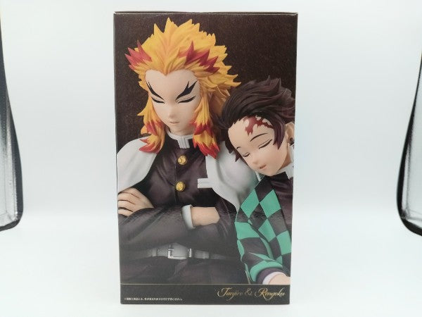 【中古】【未開封】竈門炭治郎＆煉獄杏寿郎 「一番くじ 鬼滅の刃 〜繋いだ軌跡〜」 Revible Moment B賞 フィギュア＜フィギュア＞（代引き不可）6572