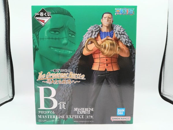 【中古】【未開封】クロコダイル 「一番くじ ワンピース The Greatest Battle〜偉大なる航路へ〜」 MASTERLISE EXPIECE B賞＜フィギュア＞（代引き不可）6572