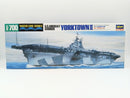 【中古】【未組立】1/700 アメリカ海軍航空空母艦 ヨークタウンII 「ウォーターラインシリーズ NO.709」＜プラモデル＞（代引き不可）6572