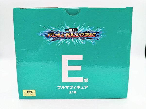 【中古】【未開封】ブルマ 「一番くじ ドラゴンボール VSオムニバスBRAVE」 MASTERLISE E賞＜フィギュア＞（代引き不可）6572