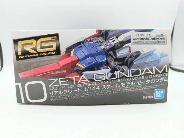 【中古】【未組立】RG MSZ-006 ゼータガンダム 1/144 「機動戦士Zガンダム」 [5061599] ガンプラ＜プラモデル＞（代引き不可）6572