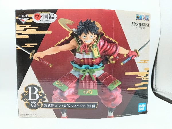 【中古】【未開封】ルフィ太郎 鎧武装 「一番くじ ワンピース ワノ国編〜第二幕〜」 MASTERLISE EXPIECE B賞＜フィギュア＞（代引き不可）6572