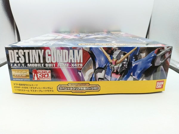 【中古】【未組立】MG ZGMF-X42S デスティニーガンダム  1/100 「機動戦士ガンダムSEED」 スペシャルクリア外装パーツ付き＜プラモデル＞（代引き不可）6572