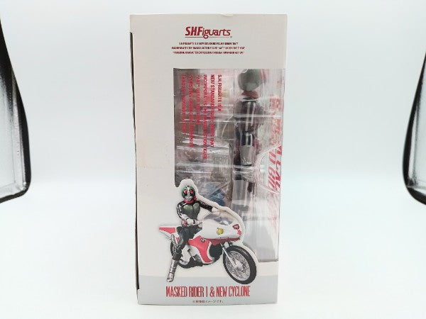 【中古】【未開封】S.H.Figuarts 仮面ライダー新1号＆新サイクロン号セット 「仮面ライダー」＜フィギュア＞（代引き不可）6572