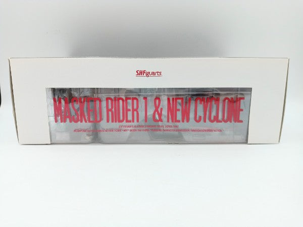 【中古】【未開封】S.H.Figuarts 仮面ライダー新1号＆新サイクロン号セット 「仮面ライダー」＜フィギュア＞（代引き不可）6572