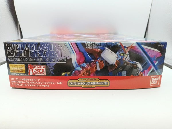 【中古】【未組立】1/100 MG MBF-P02KAI ガンダムアストレイ レッドフレーム改 スペシャルクリア外装パーツ付き＜プラモデル＞（代引き不可）6572