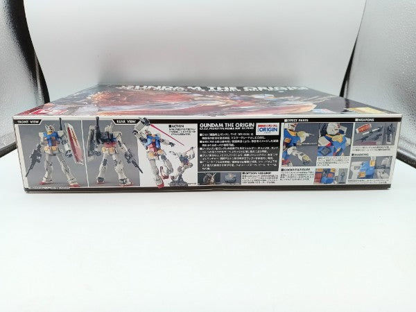 【中古】【未組立】1/100 MG RX-78-2 ガンダム 「機動戦士ガンダム THE ORIGIN」＜プラモデル＞（代引き不可）6572