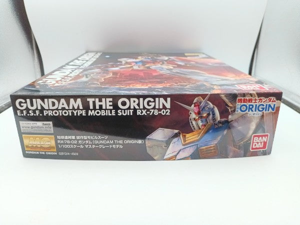 【中古】【未組立】1/100 MG RX-78-2 ガンダム 「機動戦士ガンダム THE ORIGIN」＜プラモデル＞（代引き不可）6572