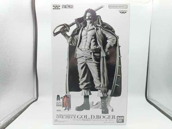 【中古】【未開封】【半券付】ゴール・D・ロジャー(ブラシカラー)「バンプレくじ PREMIUM ワンピース-ゴール・D・ロジャー-」＜フィギュア＞（代引き不可）6572