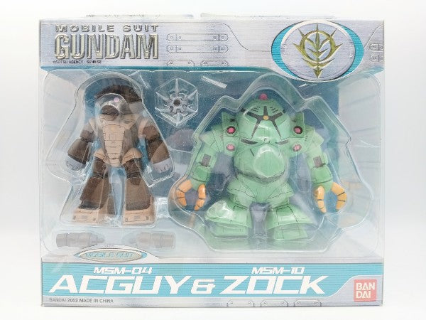 【中古】【未開封】MS IN ACTION!! アッガイ＆ゾック (再販)「機動戦士ガンダム」＜フィギュア＞（代引き不可）6572