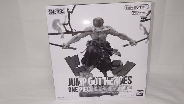 【中古】【未開封】フィギュア　ロロノア・ゾロ 「ワンピース」 JUMP OUT HEROES -ONE PIECE-＜フィギュア＞（代引き不可）6573