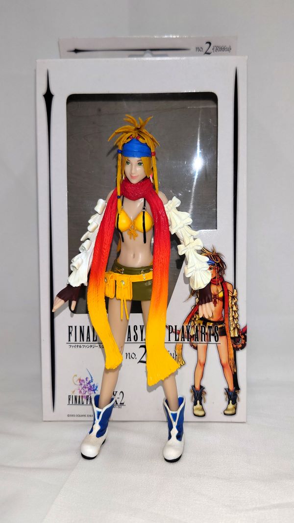 【中古】【開封済】PLAY ARTS リュック 「ファイナルファンタジーX-2」  No.2 アクションフィギュア＜フィギュア＞（代引き不可）6573